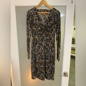 - Tory Burch women’s silk dress. Long sleeves  Sz medium